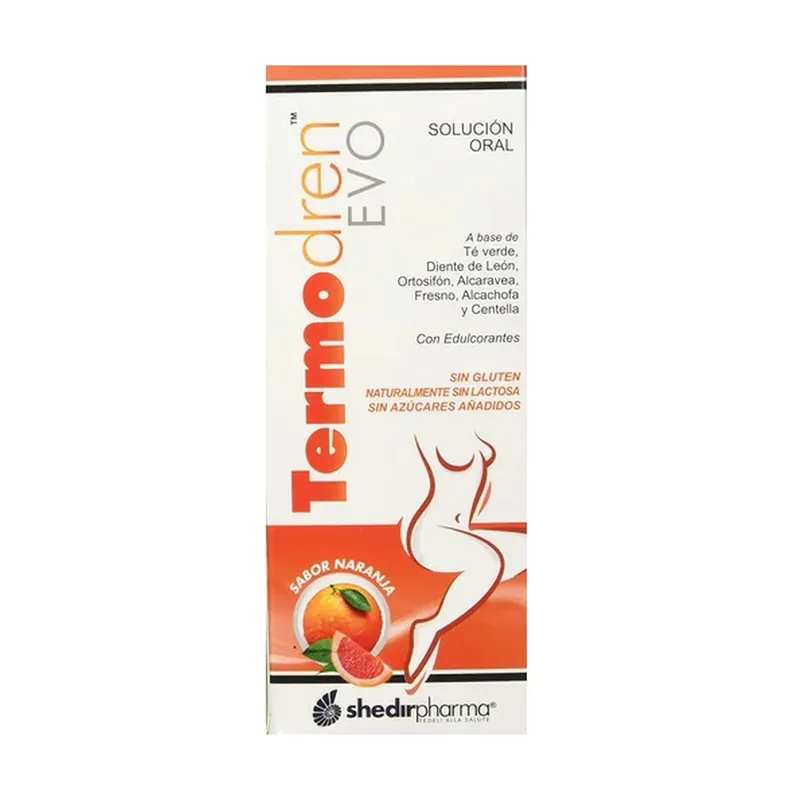Express Delivery Termodren evo purifying orange 500 ml Shedir Pharma