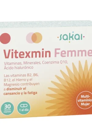 Holiday Sale Vitexmin femme female health 30 vegetable capsules Sakai