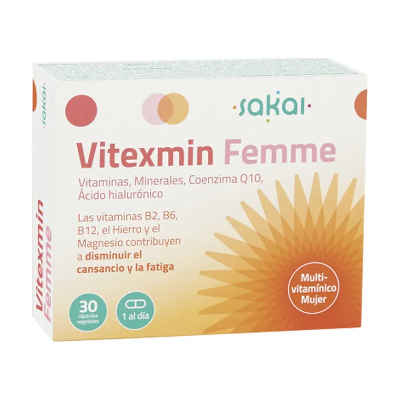 Holiday Sale Vitexmin femme female health 30 vegetable capsules Sakai
