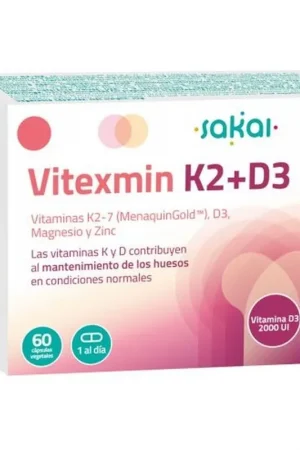 Luxury Vitexmin K2+D3 60 vegetable capsules Sakai