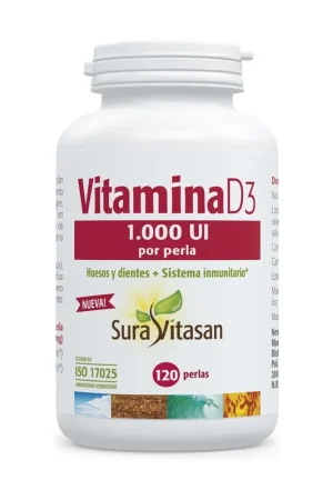In Demand Vitamin D3 1,000Ui 120 softgels Sura Vitasan
