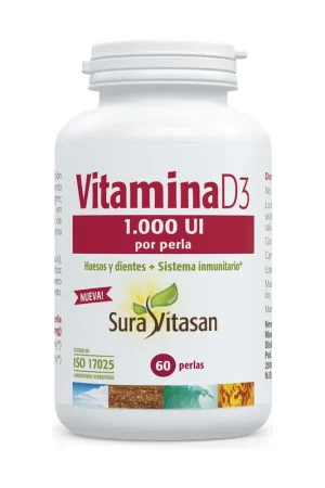 Vitamin D3 1,000Ui 60 softgels Sura Vitasan Price Drop