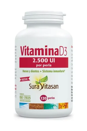 Flash Sale Vitamin D3 2,500Ui 120 softgels Sura Vitasan
