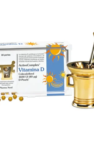 Active complex vit. D 40mcg. 1600ui 80 softgels Pharma Nord Seasonal Sale