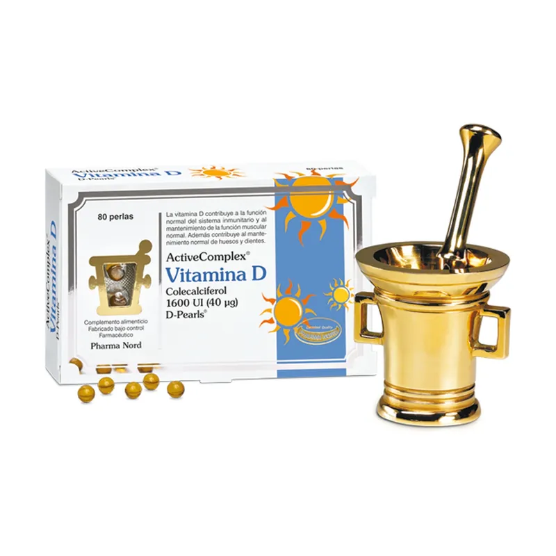 Active complex vit. D 40mcg. 1600ui 80 softgels Pharma Nord Seasonal Sale