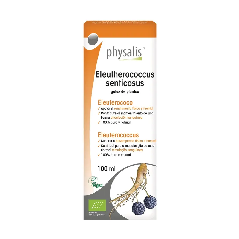Reduced Price Organic eleutherococcus extract 100 ml Physalis