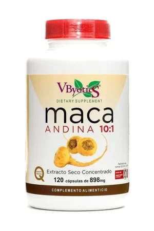 andean maca 120 capsules of 898mg Vbyotics High Quality