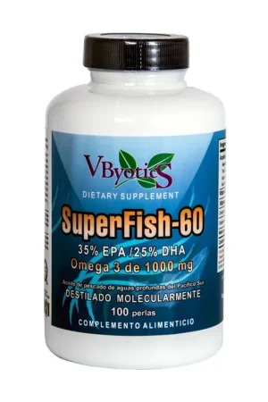 Superfish 60 (epa 35%-dha 25%) 100 softgels of 1419mg Vbyotics Discount