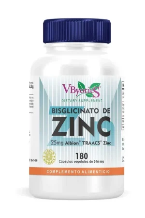 Sale zinc bisglycinate 180 capsules of 546mg Vbyotics