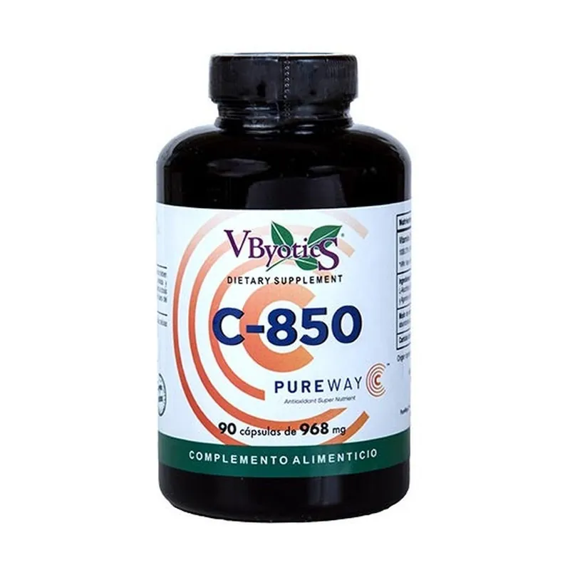 Luxury PureWay C-850 90 capsules of 968mg Vbyotics