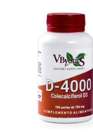 Vitamin D3 4000Ui 180 softgels of 700mg Vbyotics Hot Picks