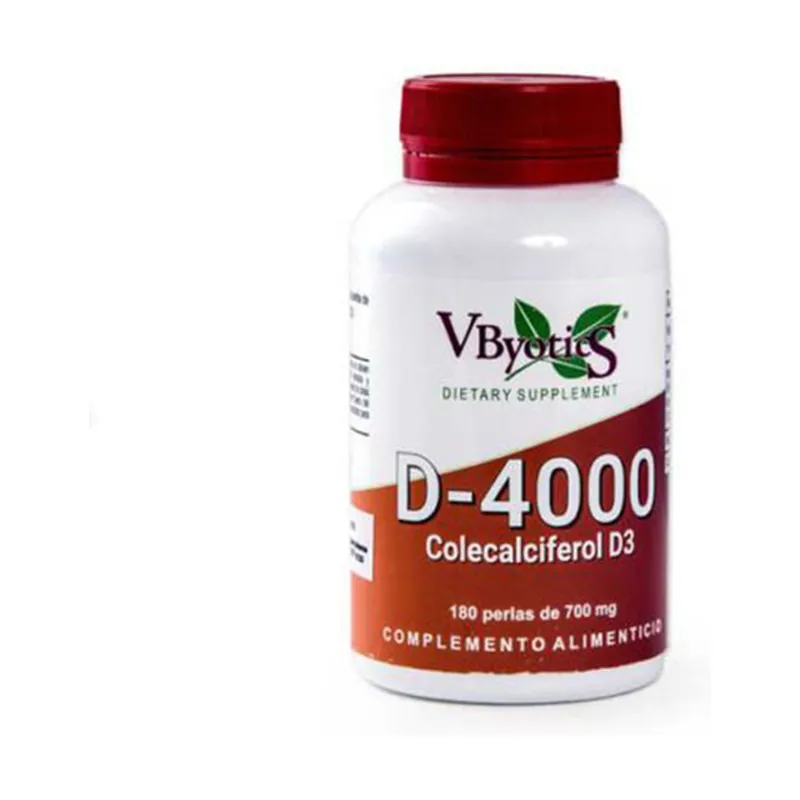 Vitamin D3 4000Ui 180 softgels of 700mg Vbyotics Hot Picks
