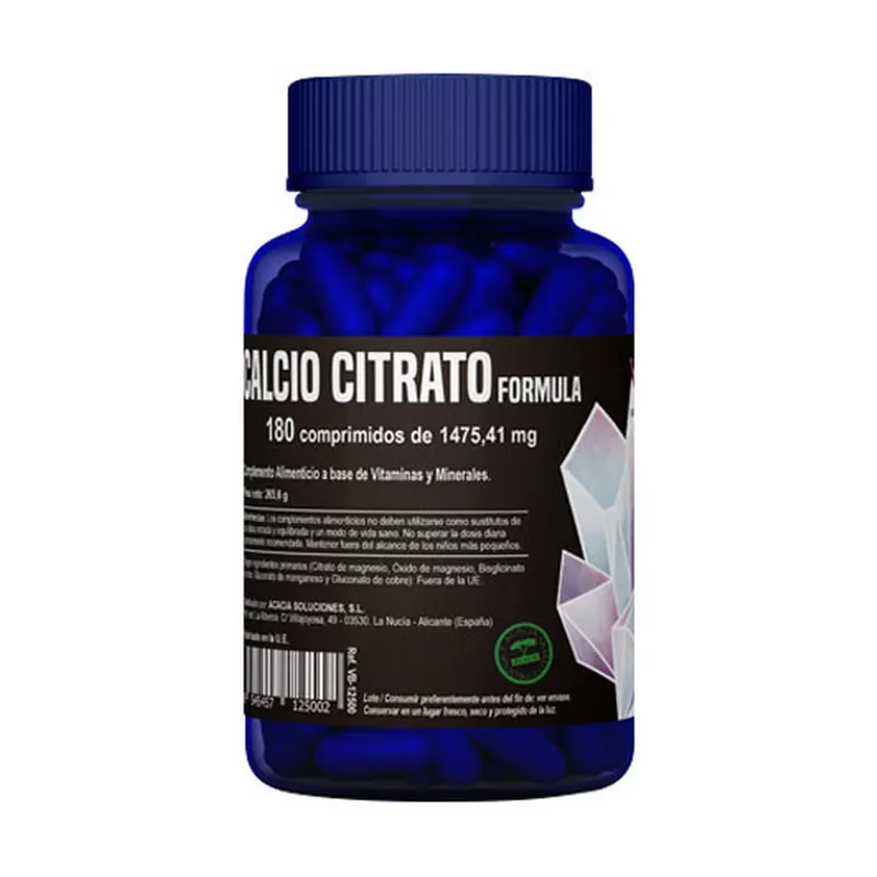 Calcium Citrate Formula 180 tablets of 1475.41mg Vbyotics Holiday Sale