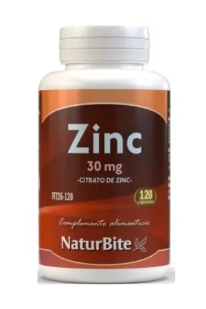 Zinc citrate 30mg 120 tablets Naturbite Super Sale