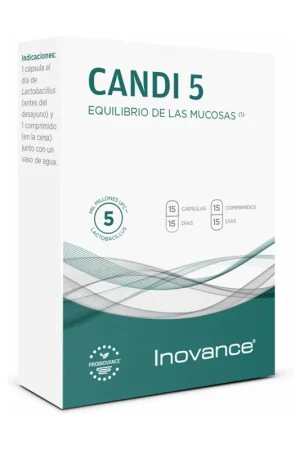 Don't Miss Out Candi 5 mucosal balance 30 units of 325mg Inovance