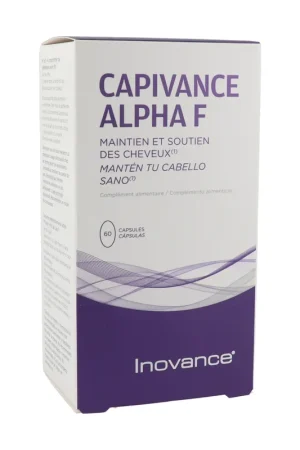 Holiday Sale Capivance alpha F hair care 60 capsules of 1067.1mg Inovance