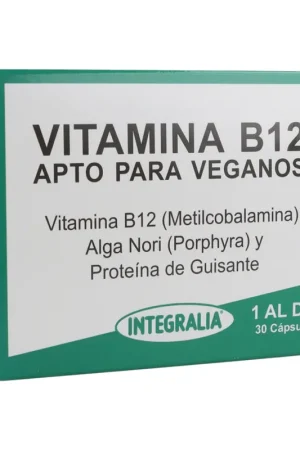 B12 vitamin 30 capsules Integralia Time-Limited