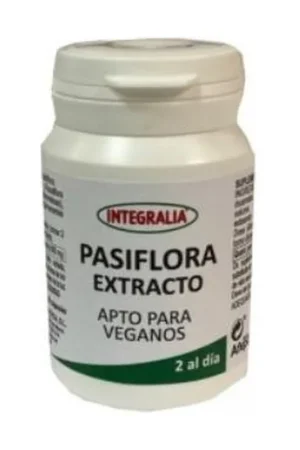 Price Cut Passionflower extract Vegan 60 capsules Integralia