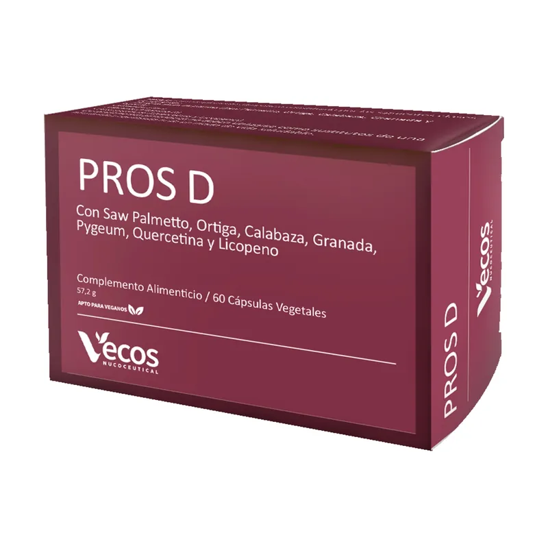 Pros d prostate 60 vegetable capsules Vecos Deal