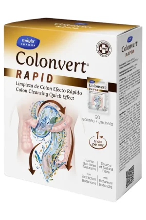 Colonvert rapid colon and intestinal transit 20 packets Mayla Last Chance