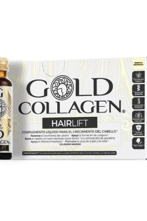 Seasonal Sale Gold collagen hairlift hair growth 10 ampoules of 50ml Gold Collagen