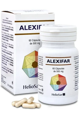 Alexifar immune system 60 capsules of 500mg Heliosar Hot Deal