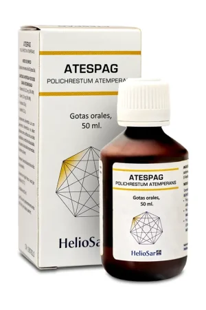Atespag polichrestum atemperans drainage and fluid retention 50 ml Heliosar Buy Direct