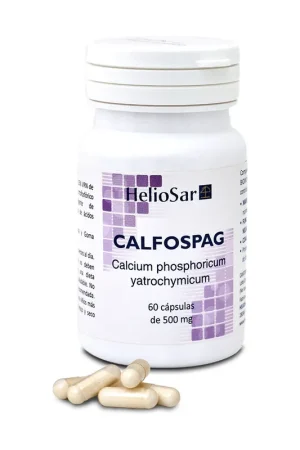 Express Delivery Calfospag phosphorous calcium 60 capsules of 500mg Heliosar