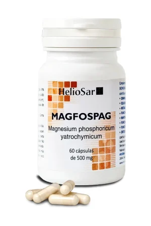 Magfospag magnesium salts of orthophosphoric acid 60 capsules of 500mg Heliosar Place Order