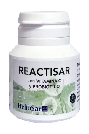 Crafted Reactivate immune system 60 capsules of 500mg Heliosar