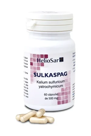 Sulkaspag kalium sulfuricum sulfate potassium 60 capsules Heliosar While Supplies Last