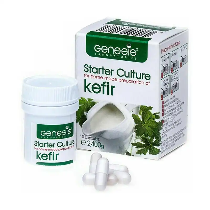 Kefir ferment capsules 10 capsules Génesis Probióticos Budget