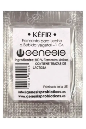 kefir ferment 1 packets Génesis Probióticos Markdown