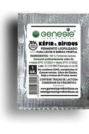 Deal Kefir ferment with bifidus 1 packets Génesis Probióticos