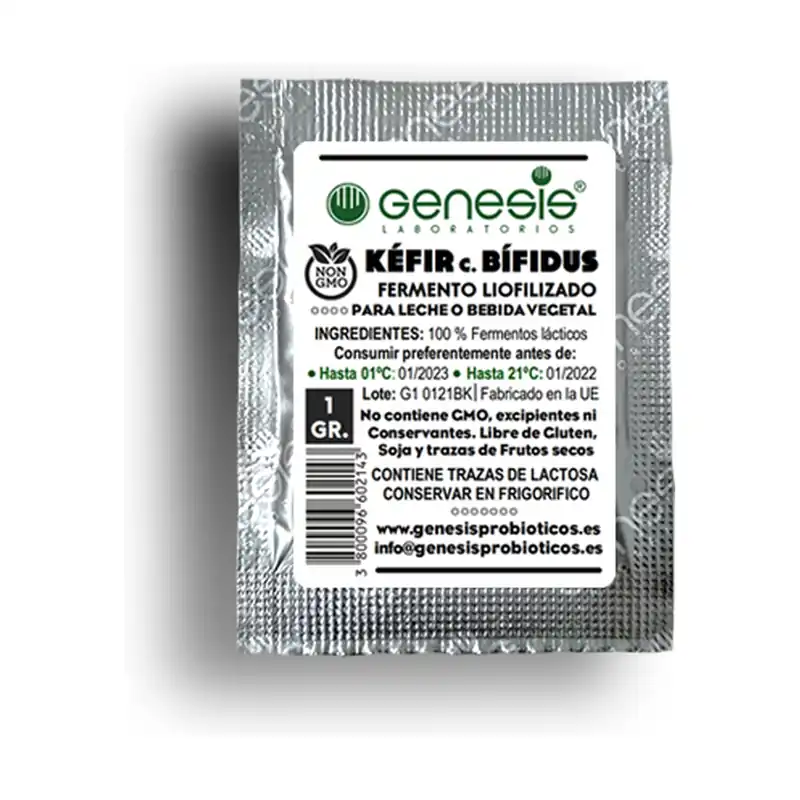 Deal Kefir ferment with bifidus 1 packets Génesis Probióticos