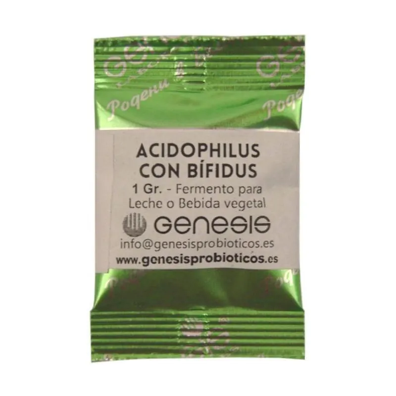 Acidophilic yoghurt ferment with bifidus 1 packets Génesis Probióticos Express Delivery