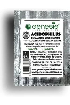 Acidophilus yoghurt ferment 1 packets Génesis Probióticos Reduced Price