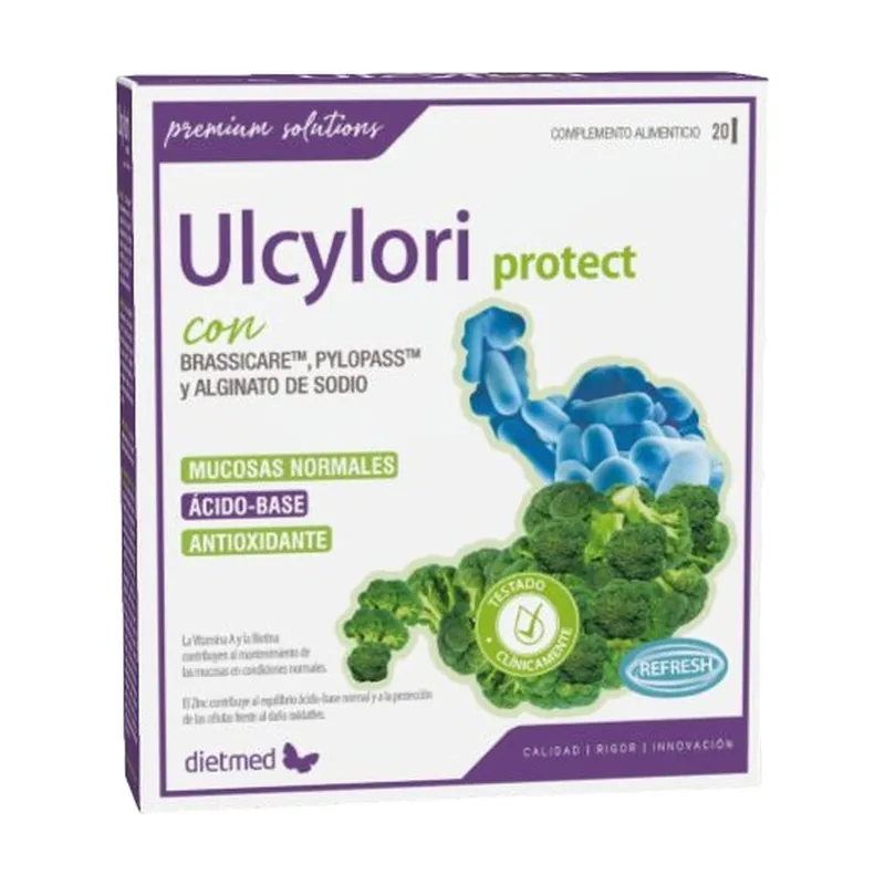 Time-Limited Ulcylori protect maintenance of the mucous membranes 20 sticks Dietmed