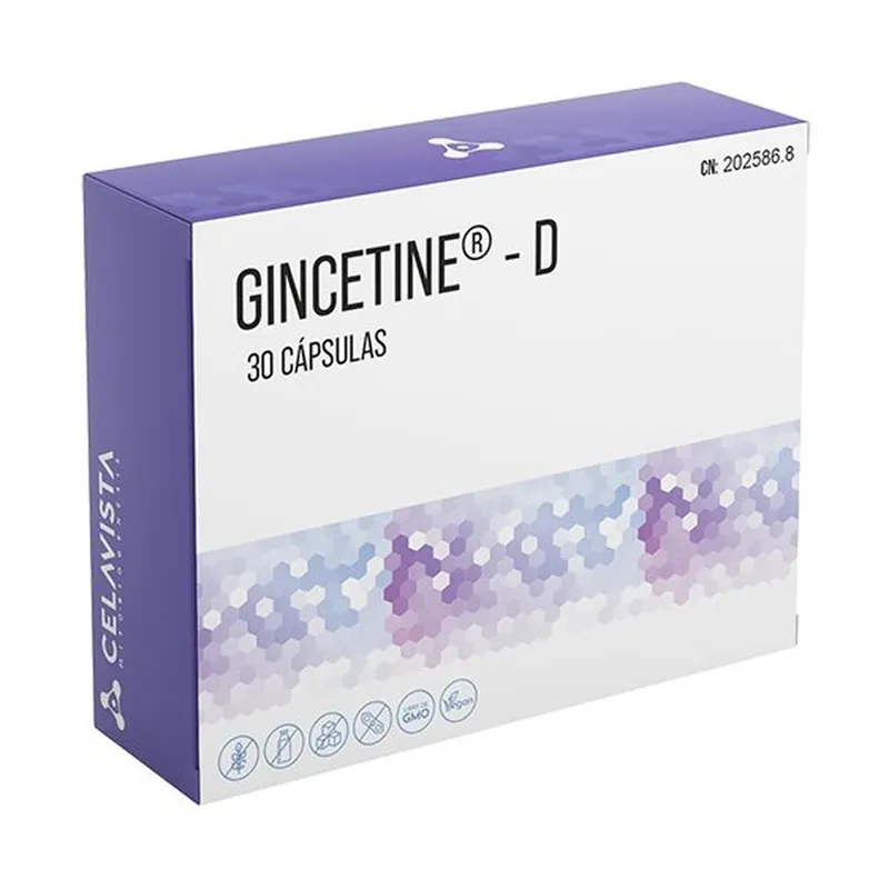 Best Seller Gincetine D vitality and cognitive performance 30 capsules Celavista