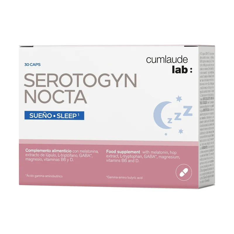 Cum serotogyn nocta relaxing in menopause 30 capsules Cumlaude Lab Time-Limited