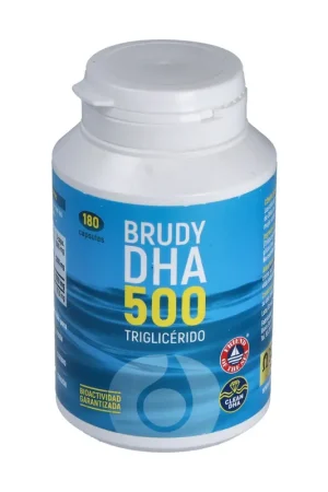 Hot Deal Brudy DHA 500 180 capsules of 890mg Brudy Lab