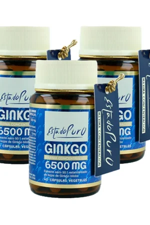 Special Discount Pack Ginkgo 6500mg 3 units of 40 capsules Estado Puro