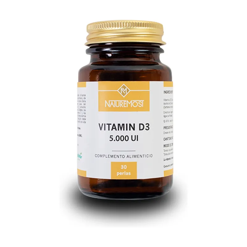 Direct From Factory Vitamin D3 5,000 IU 30 softgels Naturemost