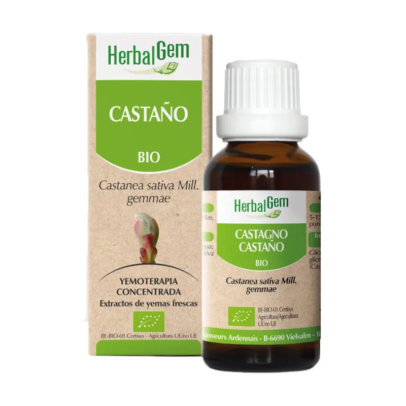 Organic chestnut essential oil 15 ml of essential oil Herbalgem Price Cut