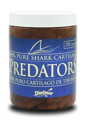 Price Cut Predators 100% Shark Cartilage 750mg 250 capsules of 750mg Dietinor