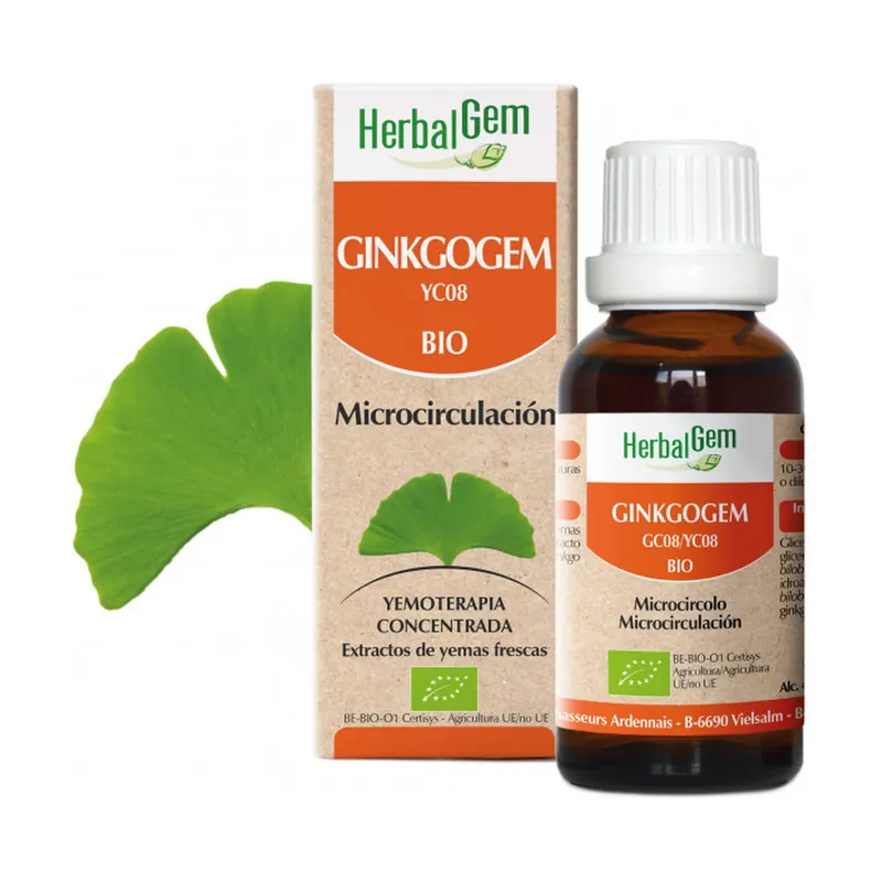 Brand New Ginkgogem yc08 Bio 15 ml Herbalgem