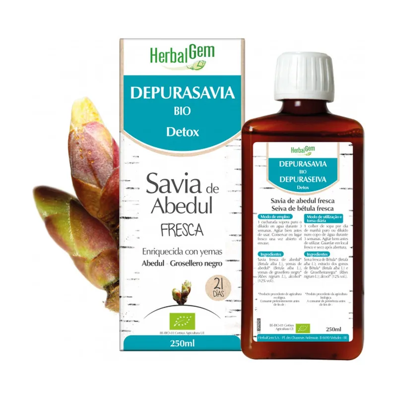 Depurasavia detox Bio 250 ml Herbalgem New Release