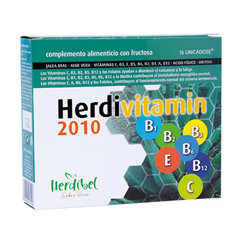 Seasonal Sale Herdivitamin 2010 food supplement 16 ampoules of 10ml Herdibel