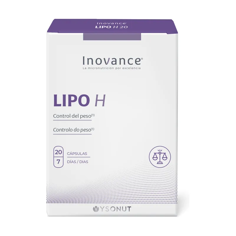 Lipo h+ weight control 20 capsules Inovance Discount