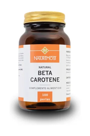 natural beta carotene 100 softgels Naturemost Fast Shipping